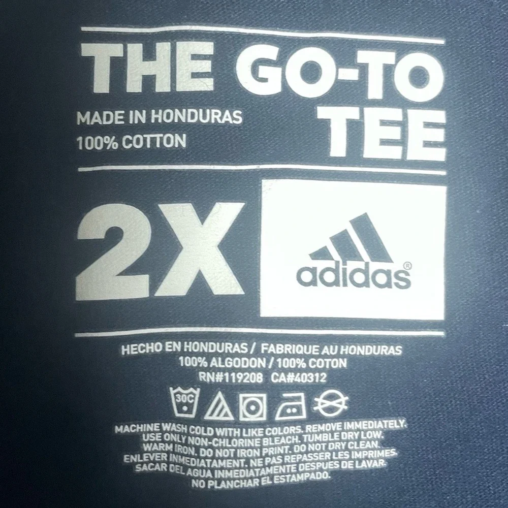 Adidas NBA Cleveland Cavaliers Navy Graphic Short Sleeve Tee‎ Men's 2X